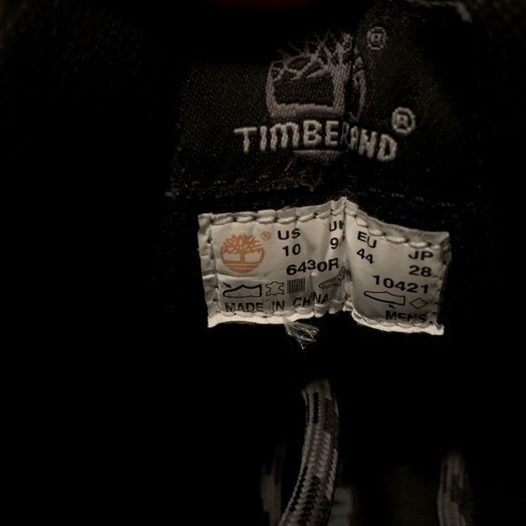 Timberland Grey Boots size 10 - Picture 6 of 6